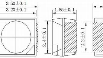 3528灯珠封装尺寸 3535封装灯珠